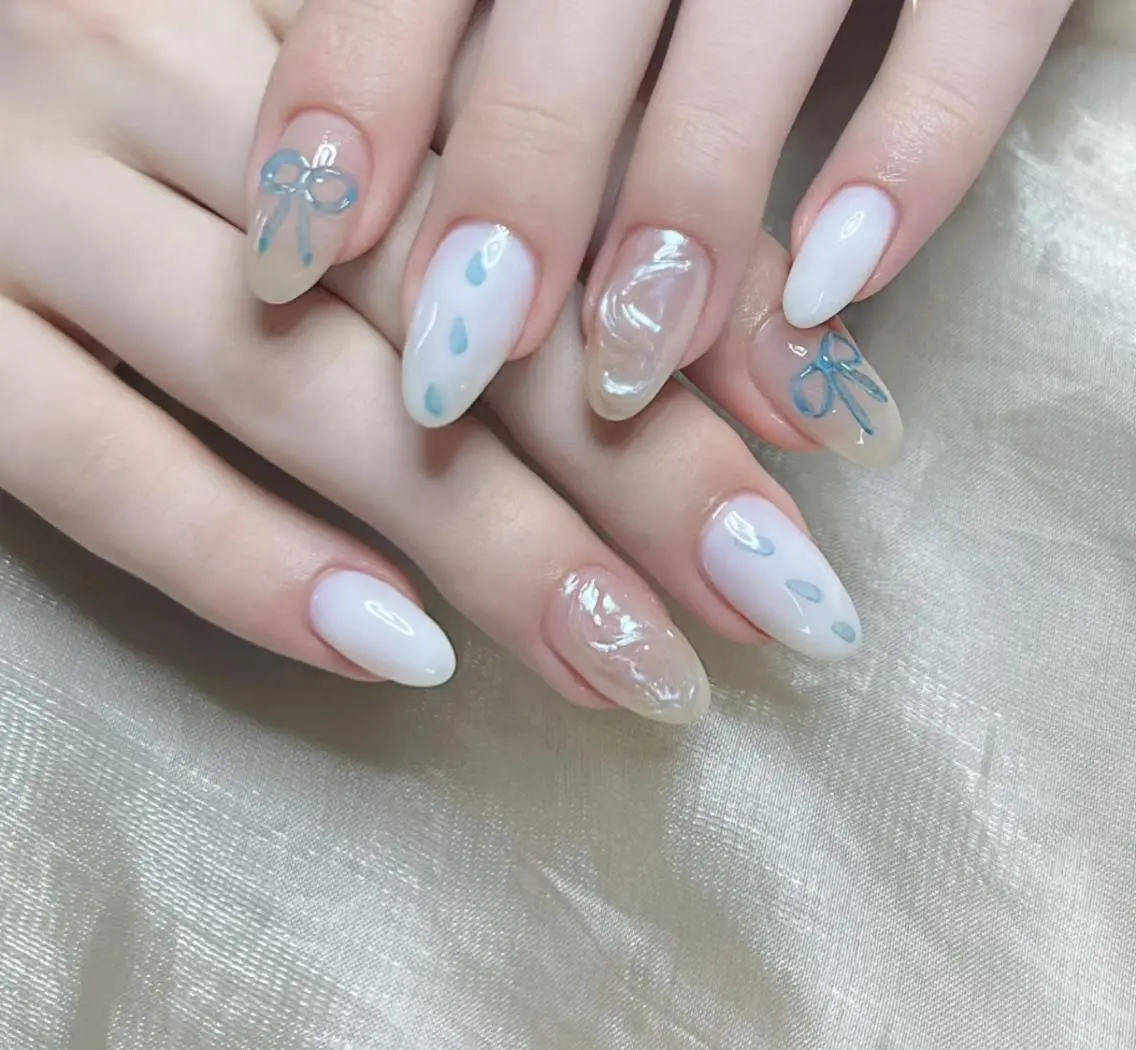 ネイル ハンドネイル ハンドケア 🍑 momo_nailのネイルデザイン