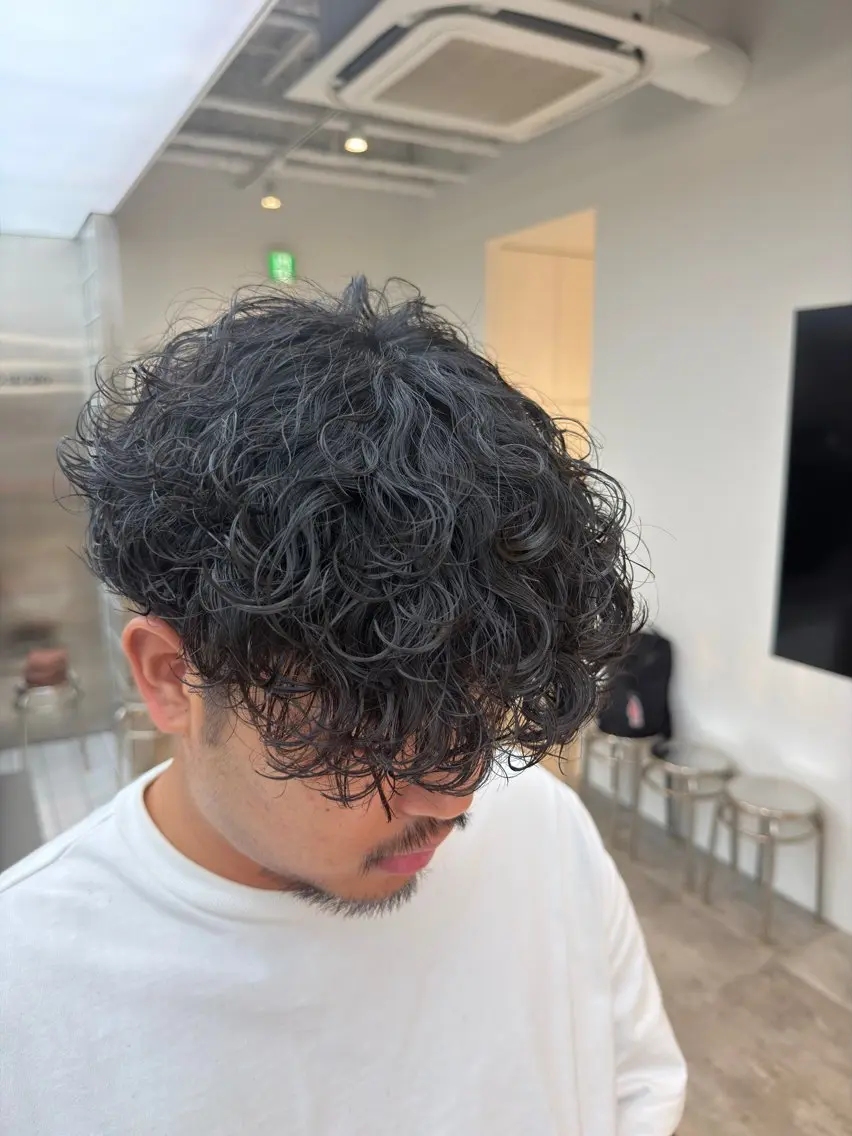ショート パーマ fifth 児玉達哉 当日予約🙆のヘアスタイル