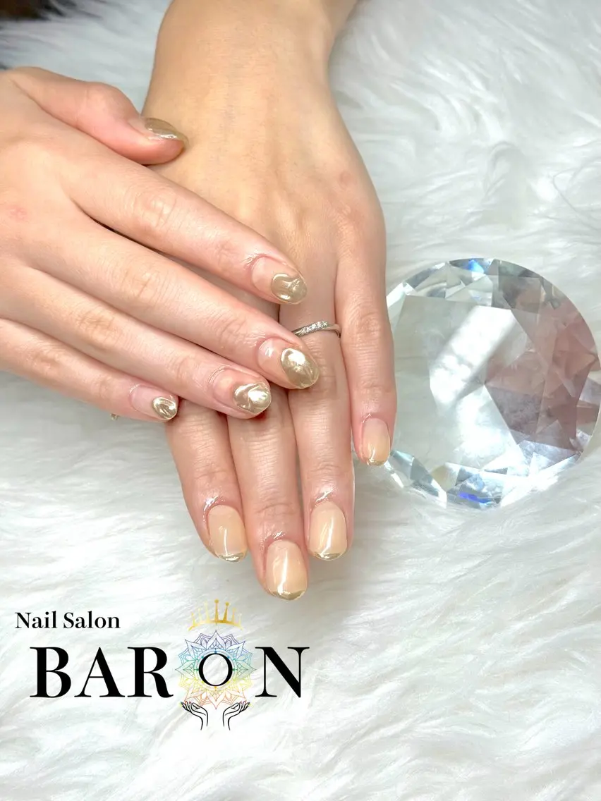 ネイル ハンドネイル BARON本厚木店 🐹RIN🐹のネイルデザイン