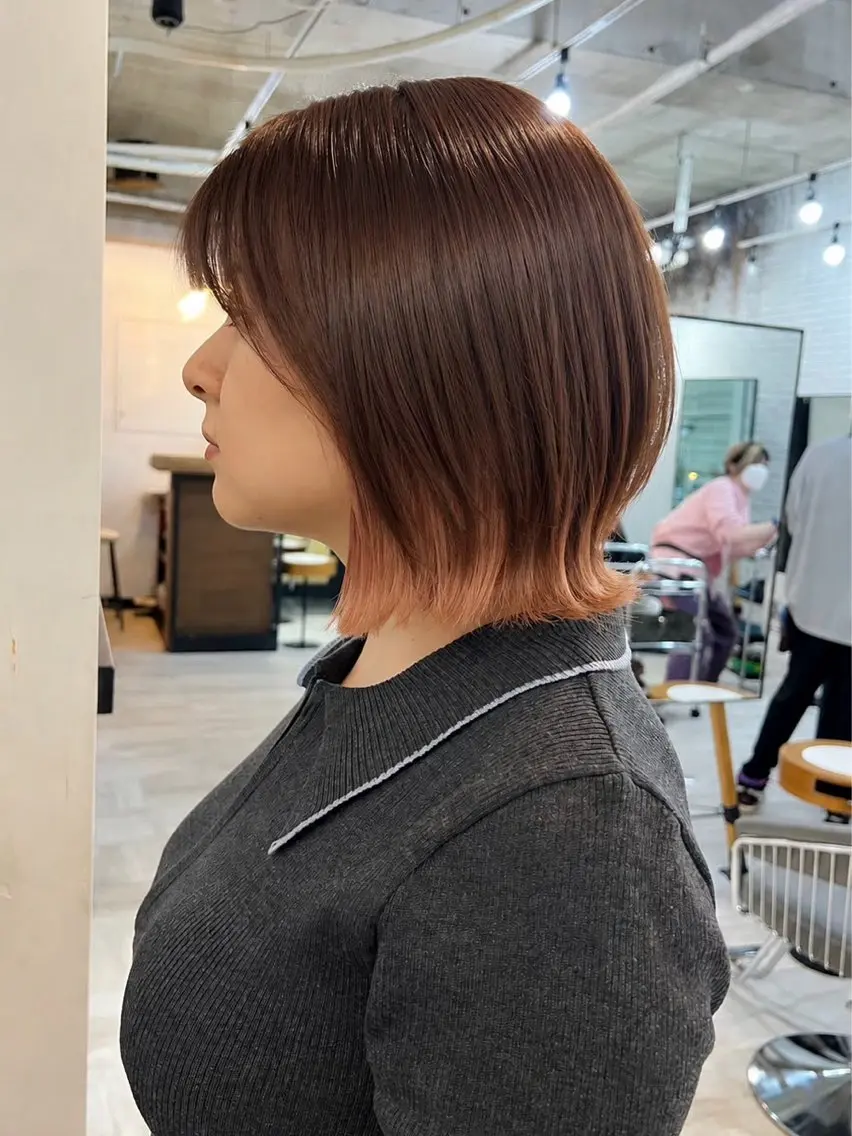 ショート カラー ❤️Mimi/non ワンカラー❤️のヘアスタイル