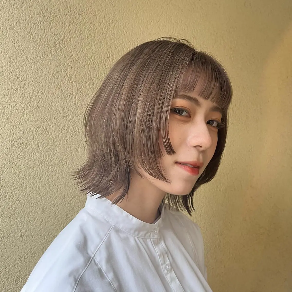 ショート ボブ 顔周りカット 似合わせカット ウルフカット TheEct🫧ca now SUZUNOのヘアスタイル