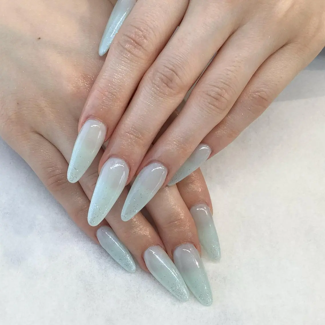 ネイル ハンドネイル 💎🐰 saki. m 🐰💎のネイルデザイン