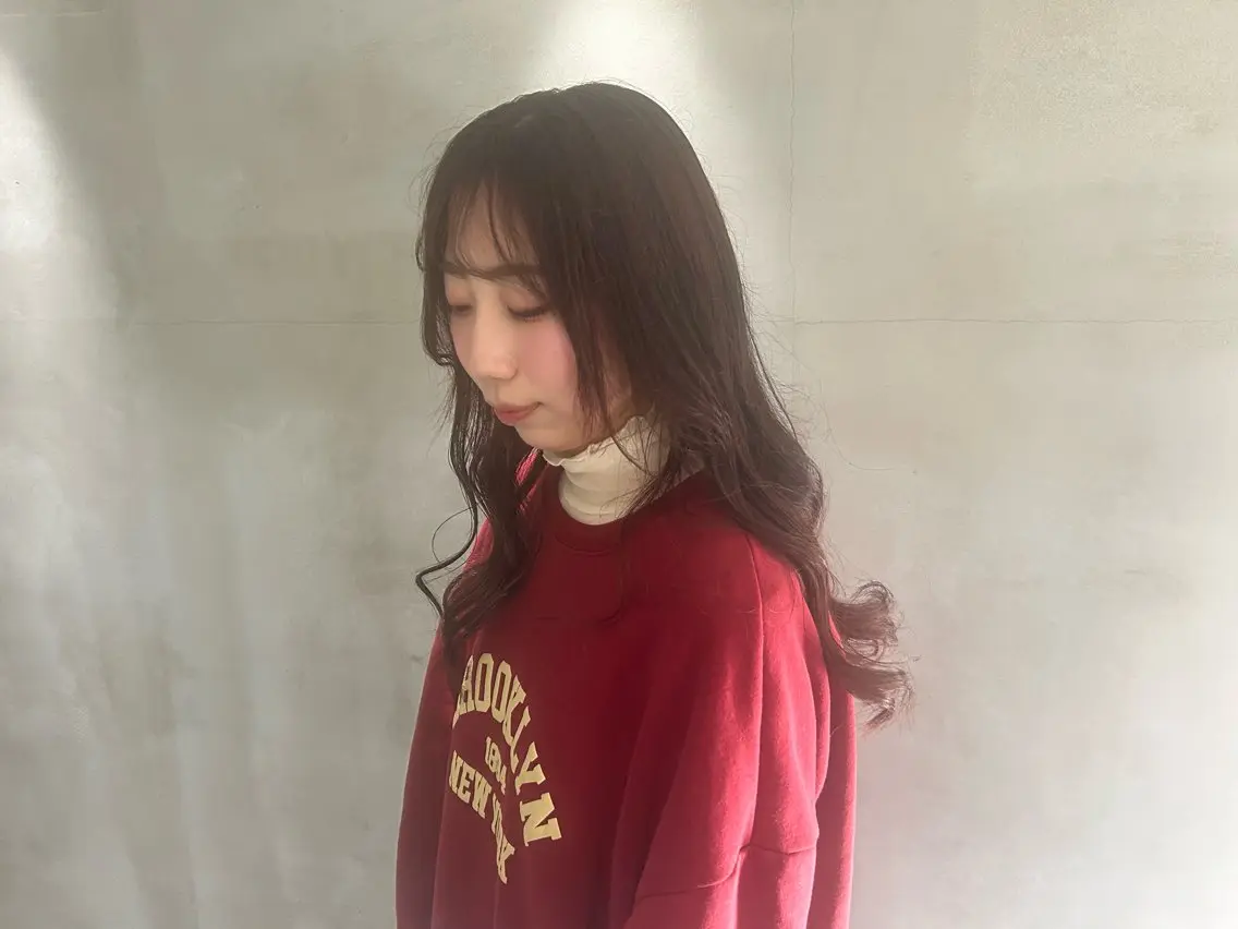 ロング カラー ヘアカラー momoka｜ 透明感カラーのヘアスタイル