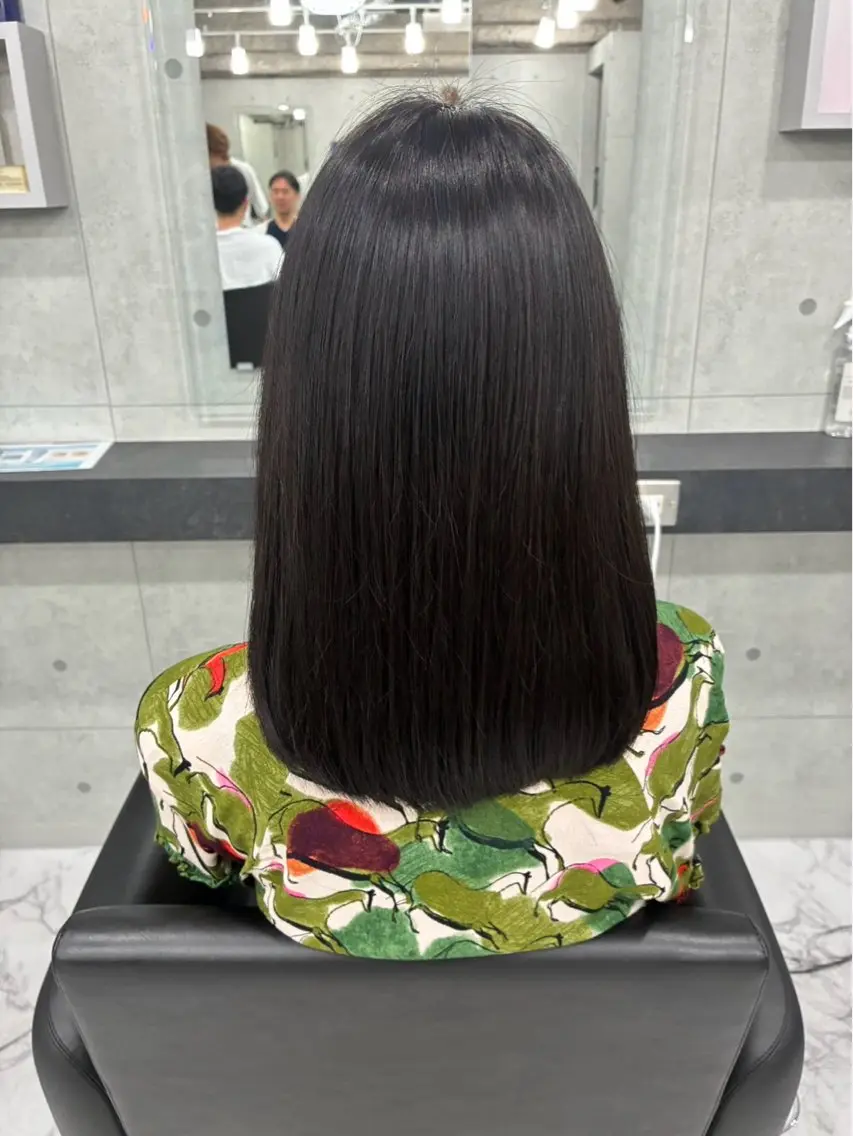 ロング カラー カット ヘアカラー トリートメント Endearing 🌟銀座のヘアスタイル