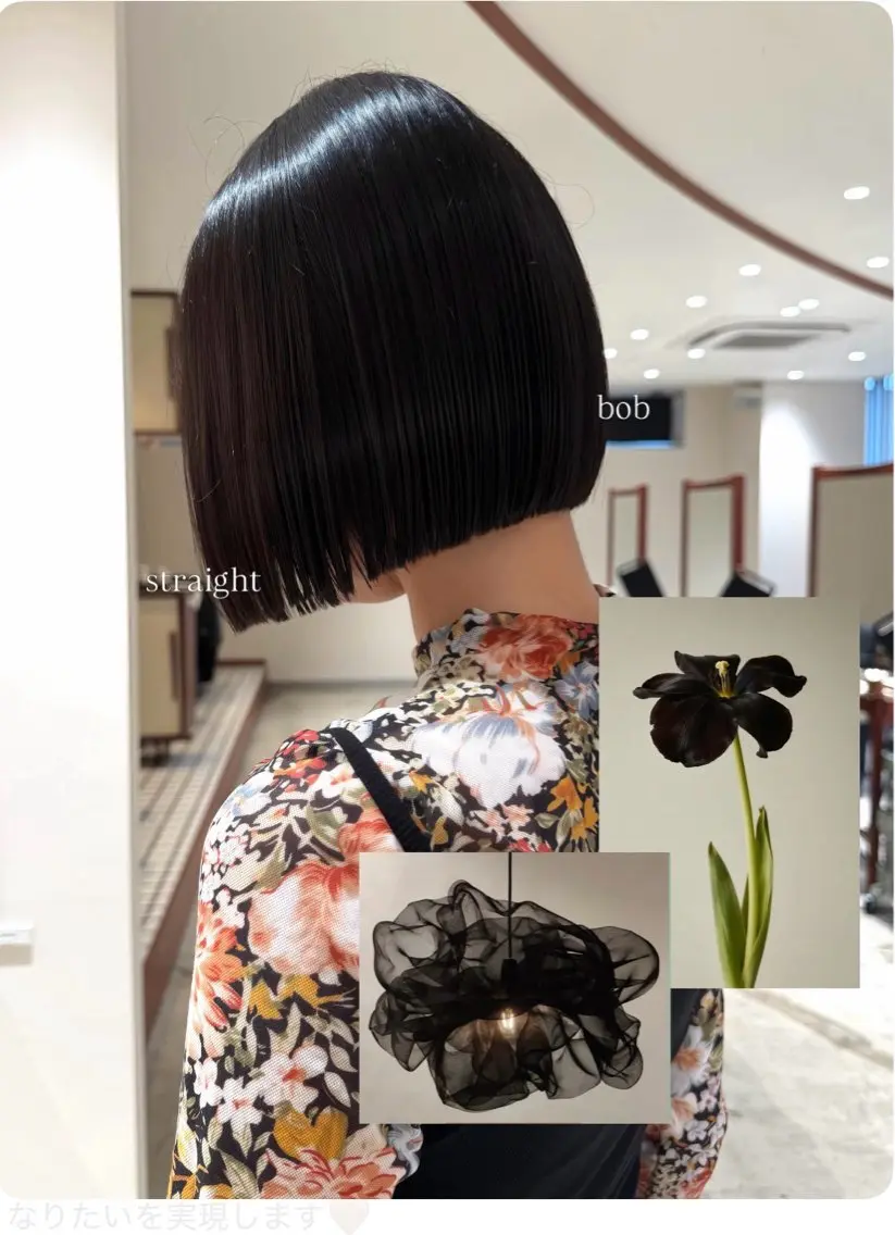 ショート カット ヘアカラー 髪質改善/美髪矯正/ 小顔ボブNANAのヘアスタイル