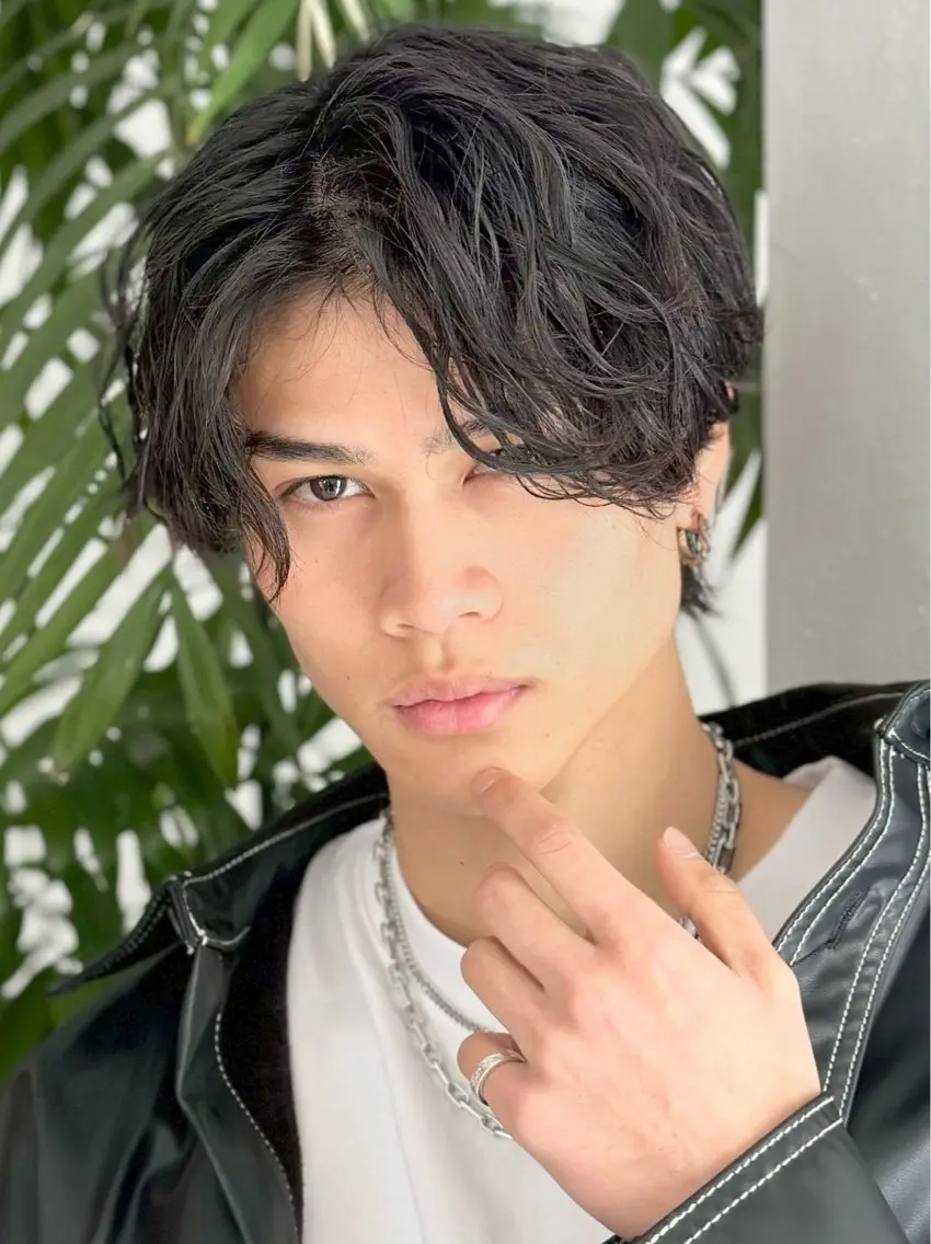ショート パーマ メンズ 【池袋メンズ特化】 金本佐介のヘアスタイル
