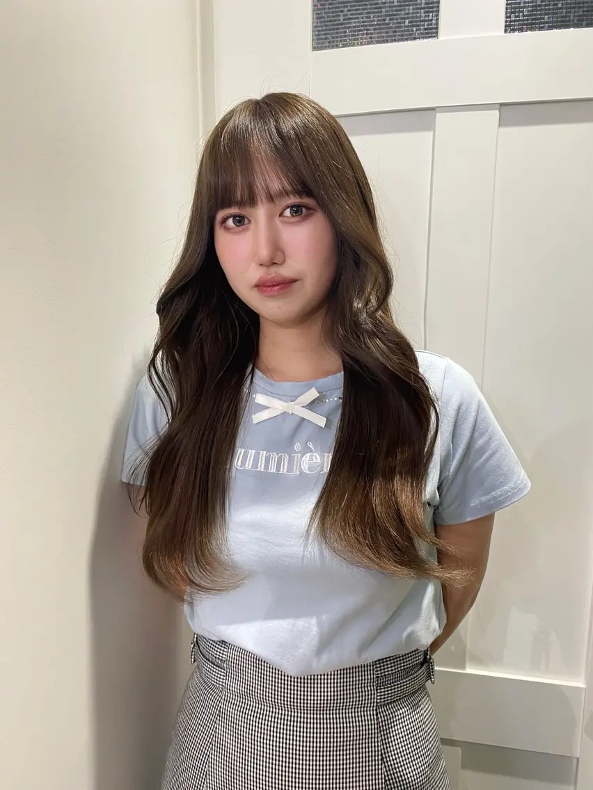 カラー RISAKO レイヤーカット🎀のヘアスタイル