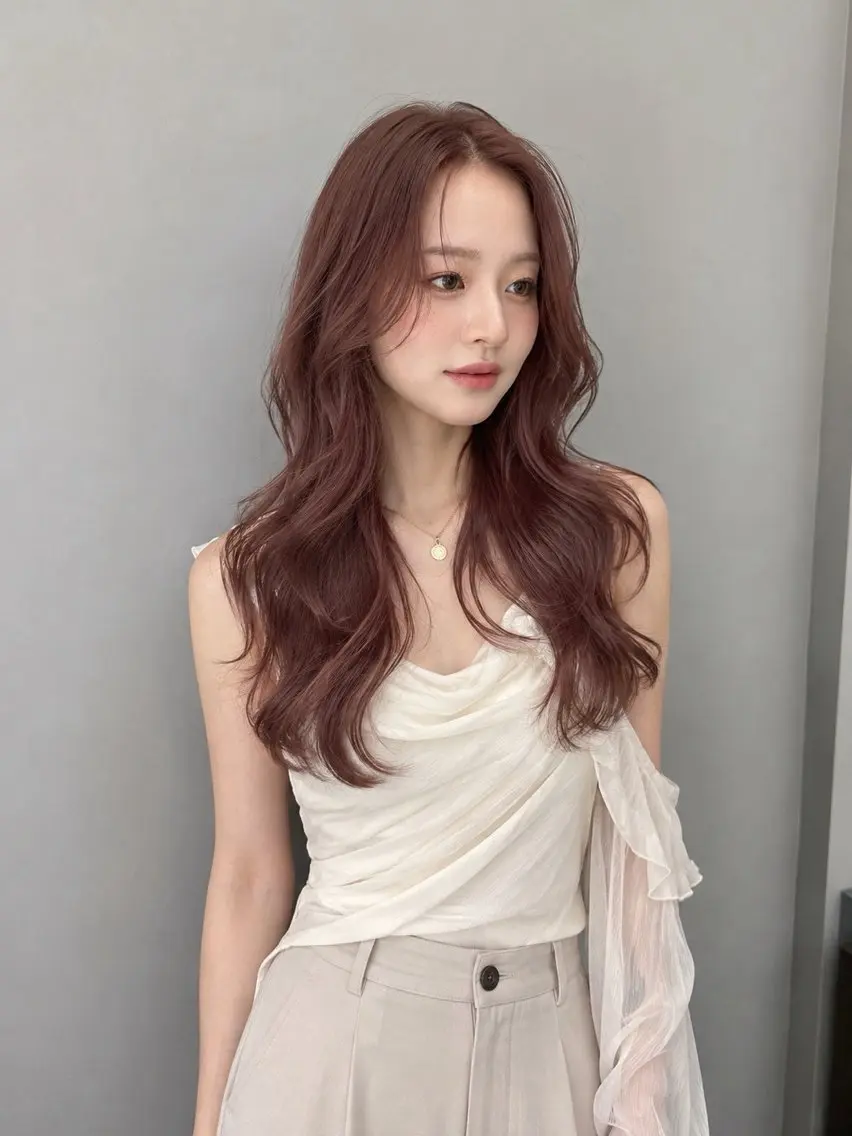 ロング カラー カット ヘアカラー トリートメント 久保田恭子🌼 期間 限定50％OFF🌼のヘアスタイル