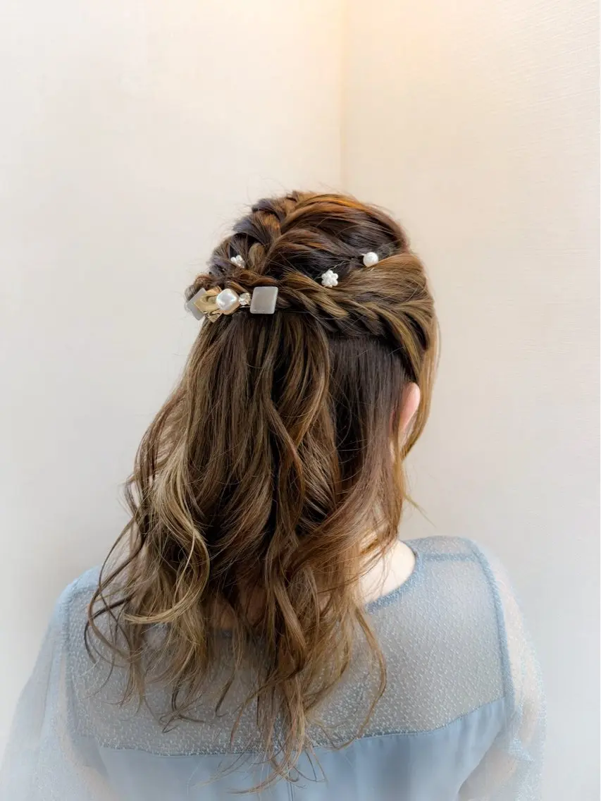ヘアアレンジ ヘアセット hair make もりした ゆうのヘアスタイル