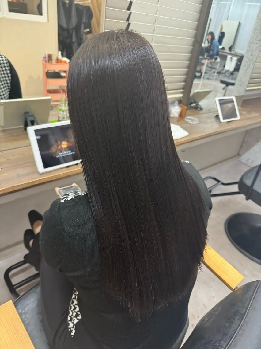 ロング トリートメント 似合わせボブカット Anonのヘアスタイル