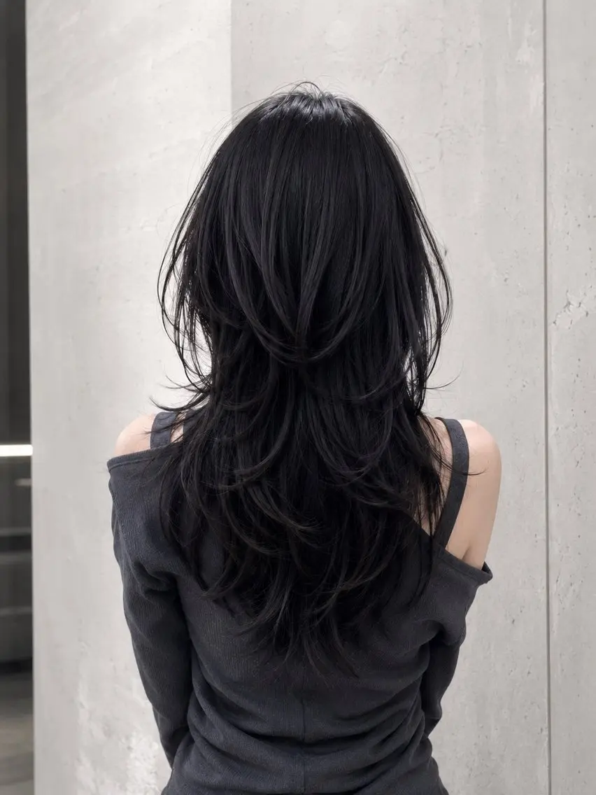 セミロング カラー 顔周りカット ハッシュカット 韓国風ヘア レイヤーカット 小顔カット カット ヘアカラー 【韓国風特化】 池田一之のヘアスタイル