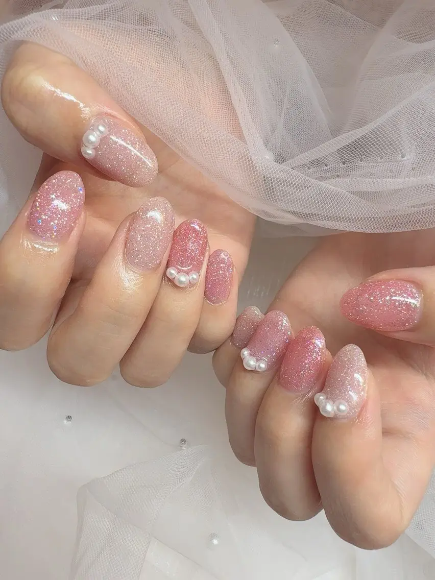 ネイル フラッシュネイル ハンドネイル teddybear nailsのネイルデザイン