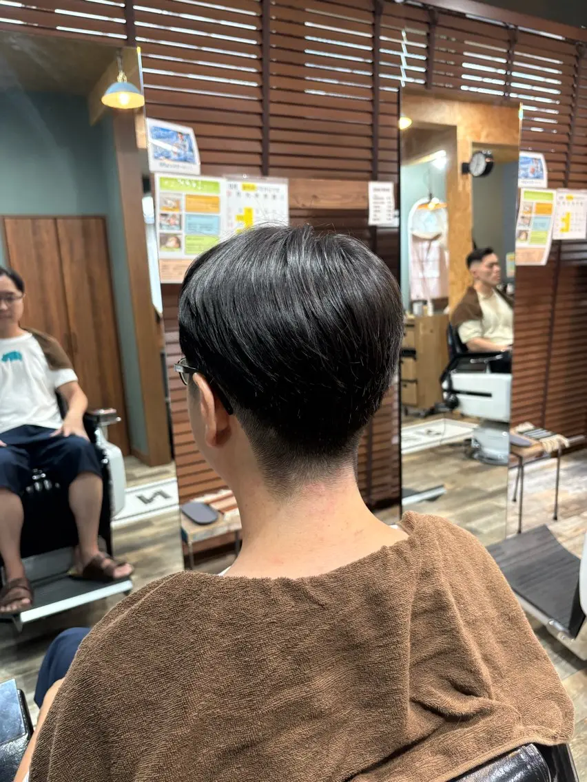 ミディアム メンズ 木名瀬 海星のヘアスタイル