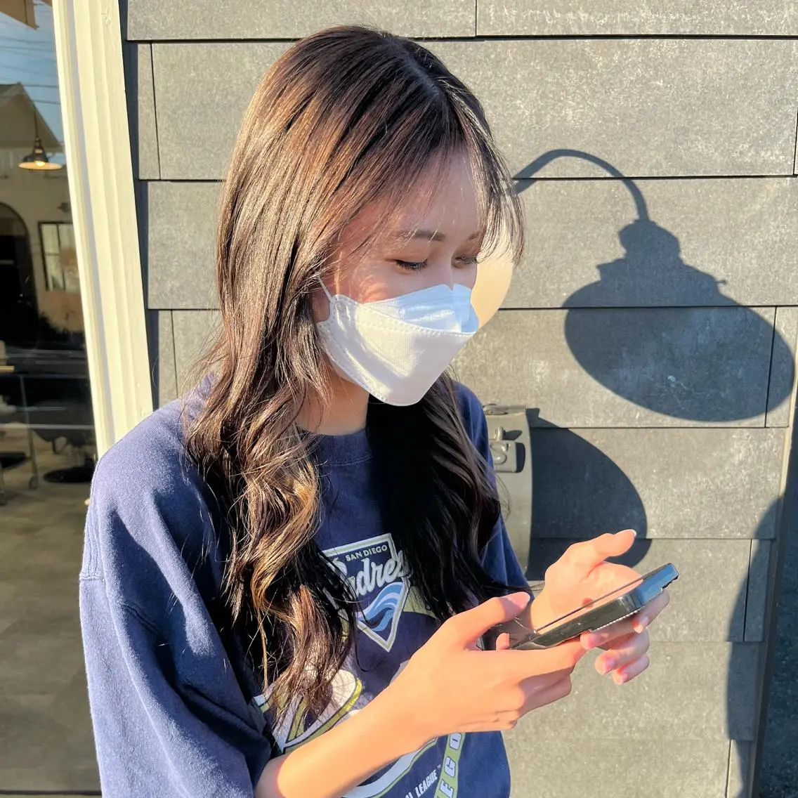 ロング ヘアカラー 春日 涼太のヘアスタイル