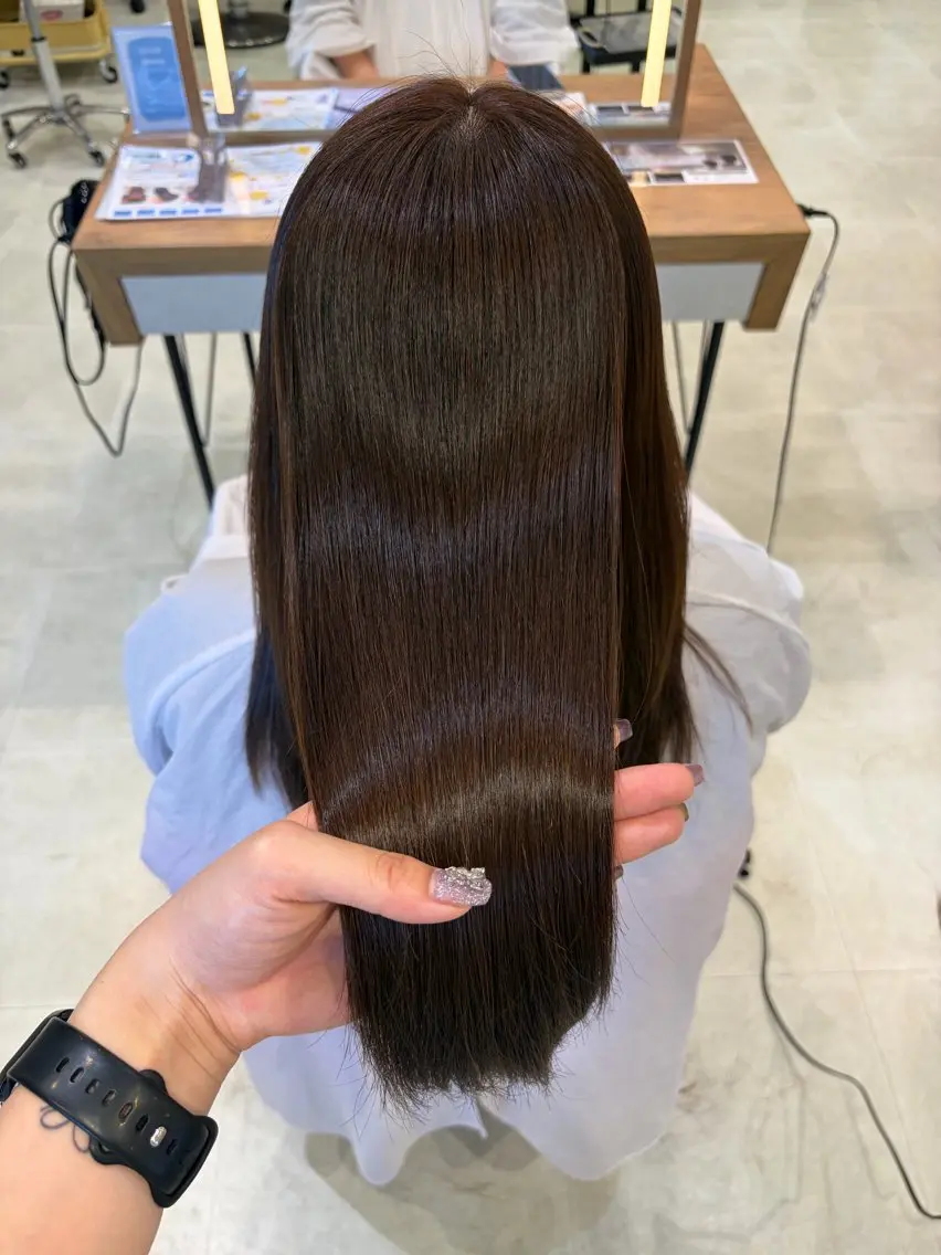 ロング カラー ヘアカラー トリートメント レイヤー/インナー カラー🦋ルイのヘアスタイル