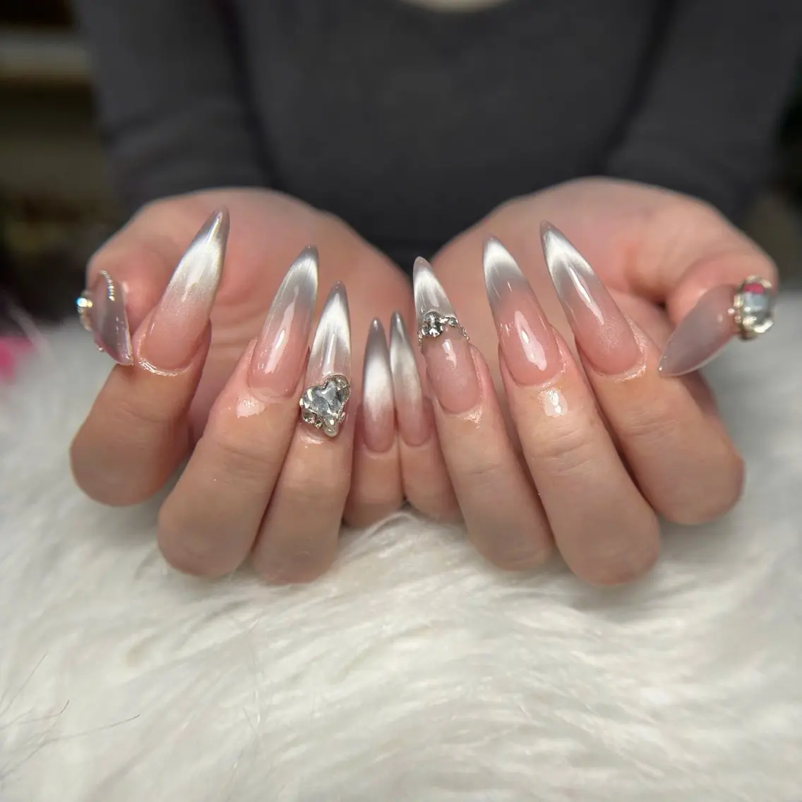 ネイル 長さ出し ジェルネイル 持ち込み オフィスネイル ワンカラーネイル ハンドネイル Michi Nail Staffのネイルデザイン