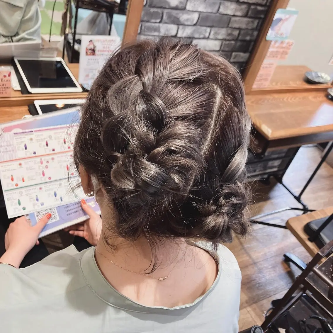 ヘアアレンジ ボブ mai /attraのヘアスタイル