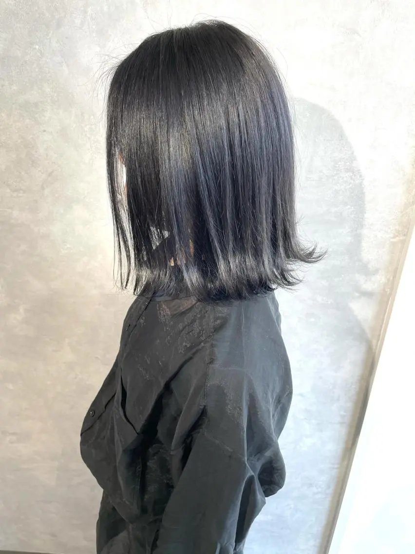 【カット+3種類の補修トリートメント⭐️】¥6080の写真