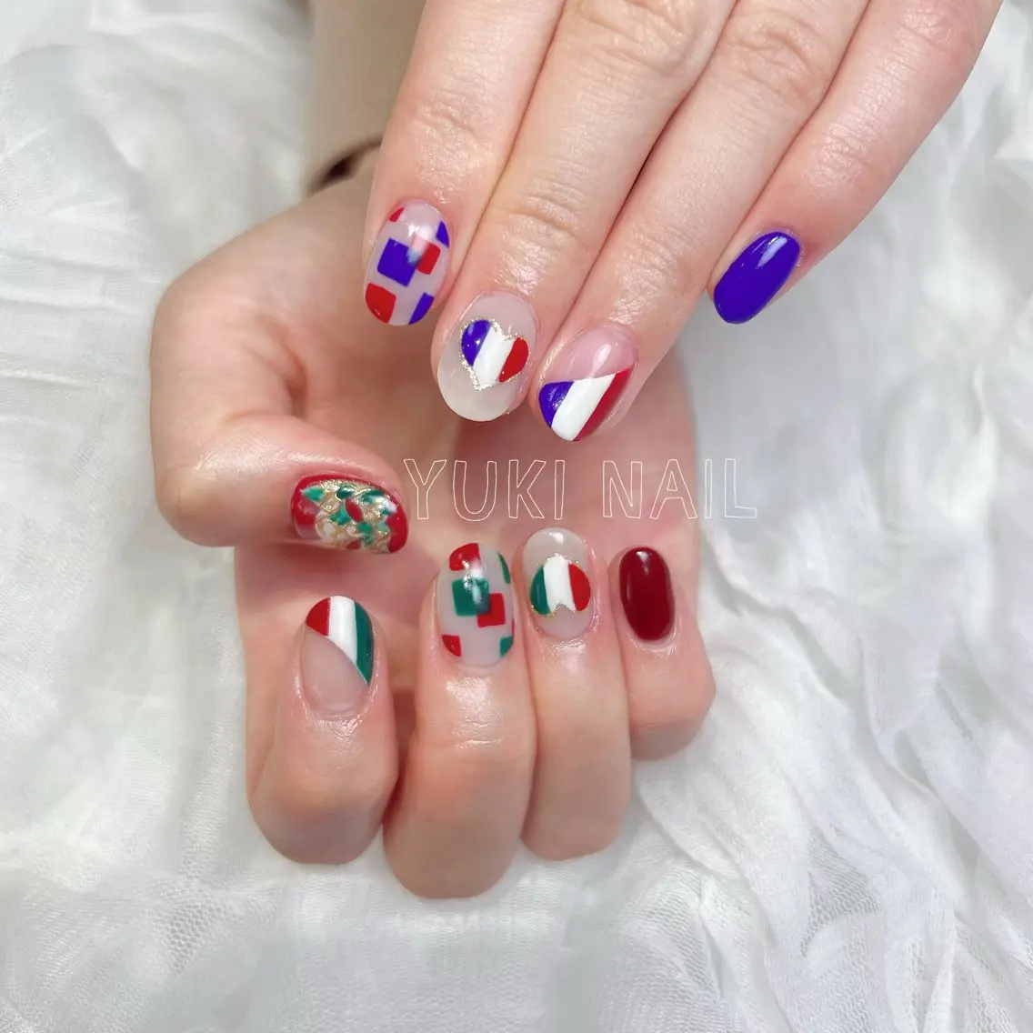 ネイル ハンドネイル YUKI Nail_❄️のネイルデザイン