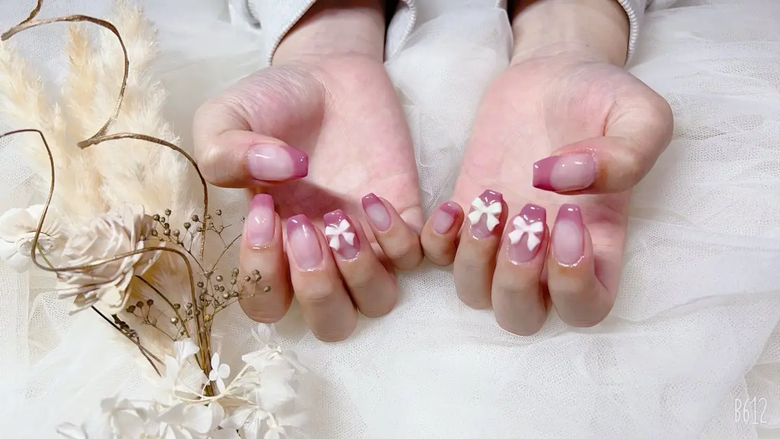ネイル フレンチネイル M_ nail salonのネイルデザイン