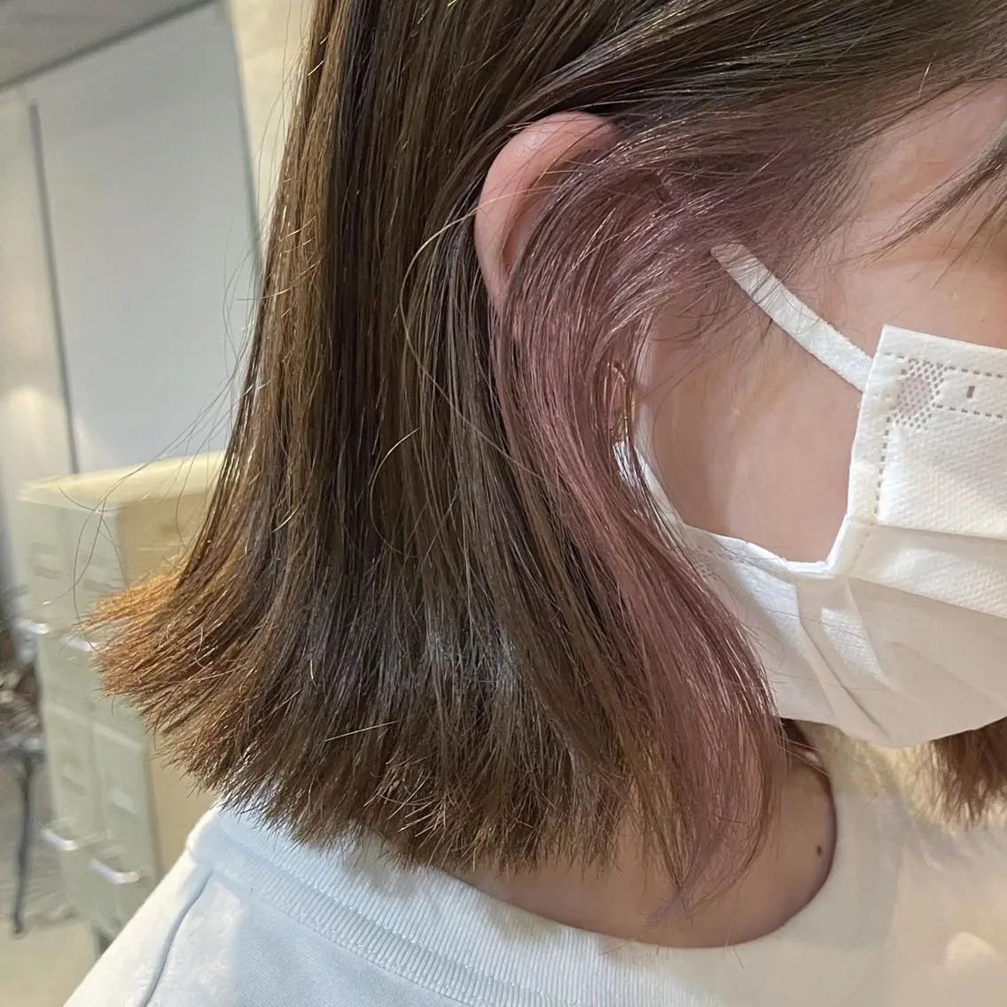 ミディアム カラー ヘアアレンジ kana .のヘアスタイル