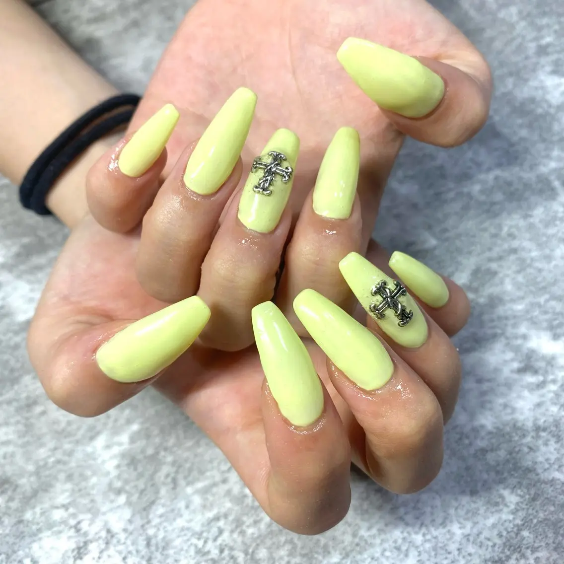 ネイル パステルネイル 黄色 その他(ネイル) ★Rinail... .のネイルデザイン