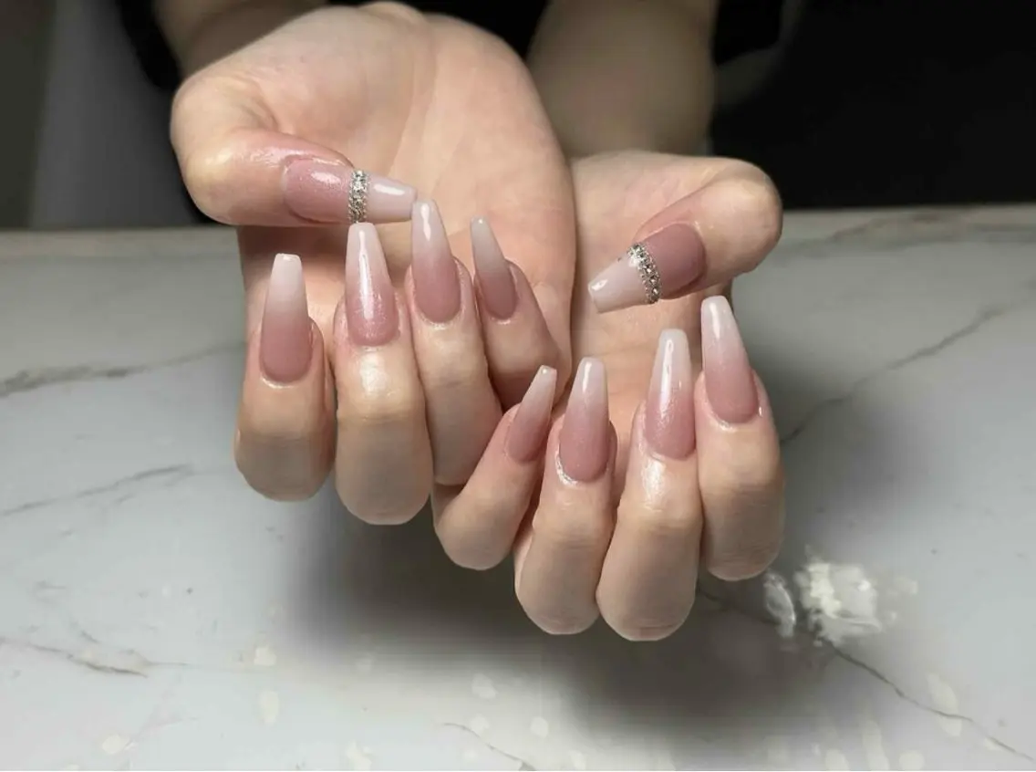 ネイル アートネイル フレンチネイル ジェルネイル グラデーション 韓国ネイル Nail Salon kihi大塚店のネイルデザイン