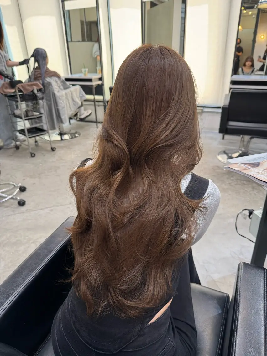 【期間限定】ボンドケアカラーorイルミナカラー+カット+2stepリファンデトリートメント💛の写真