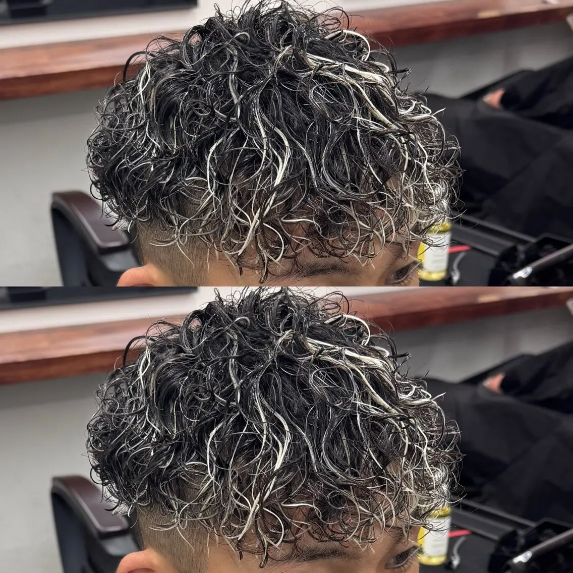 パーマ メンズ メンズブリーチ 柏メンズカットパーマ NO.1タイチのヘアスタイル