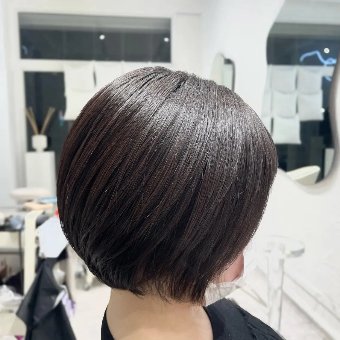 ショート 縮毛矯正 カット 縮毛矯正 トリートメント ジョー/ 縮毛矯正の専門家のヘアスタイル