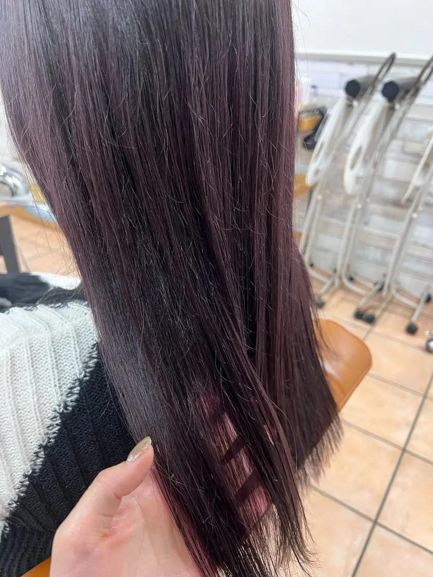カラー ラベンダーカラー 🪩格安モデル 募集中🪩モエ🪩のヘアスタイル