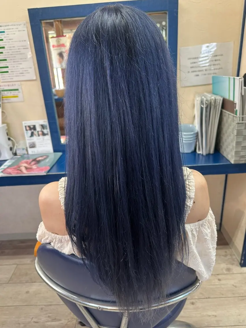 ロング アッシュ 🃏リンクスハート ♥️綿松彩乃♥️のヘアスタイル