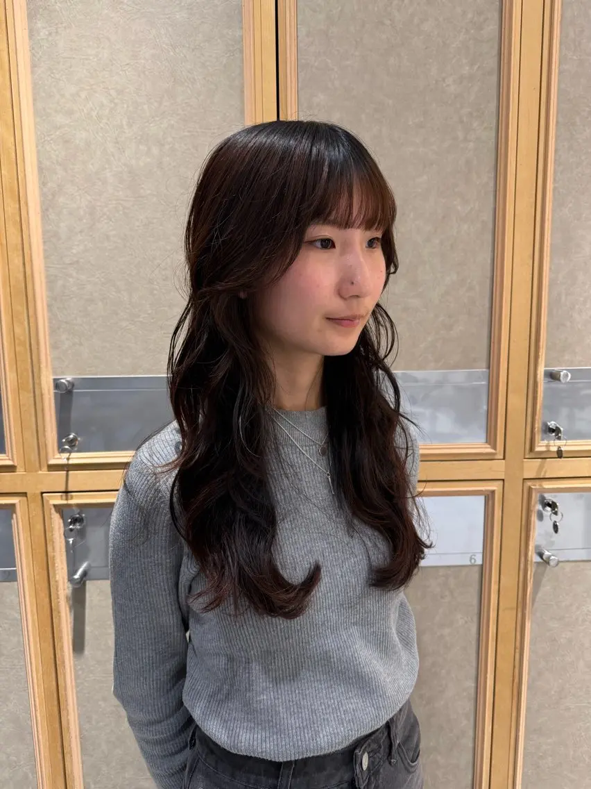ロング ヘアアレンジ カット トリートメント ヘッドスパ 艶髪/ボブモデル 募集🫧terukaのヘアスタイル