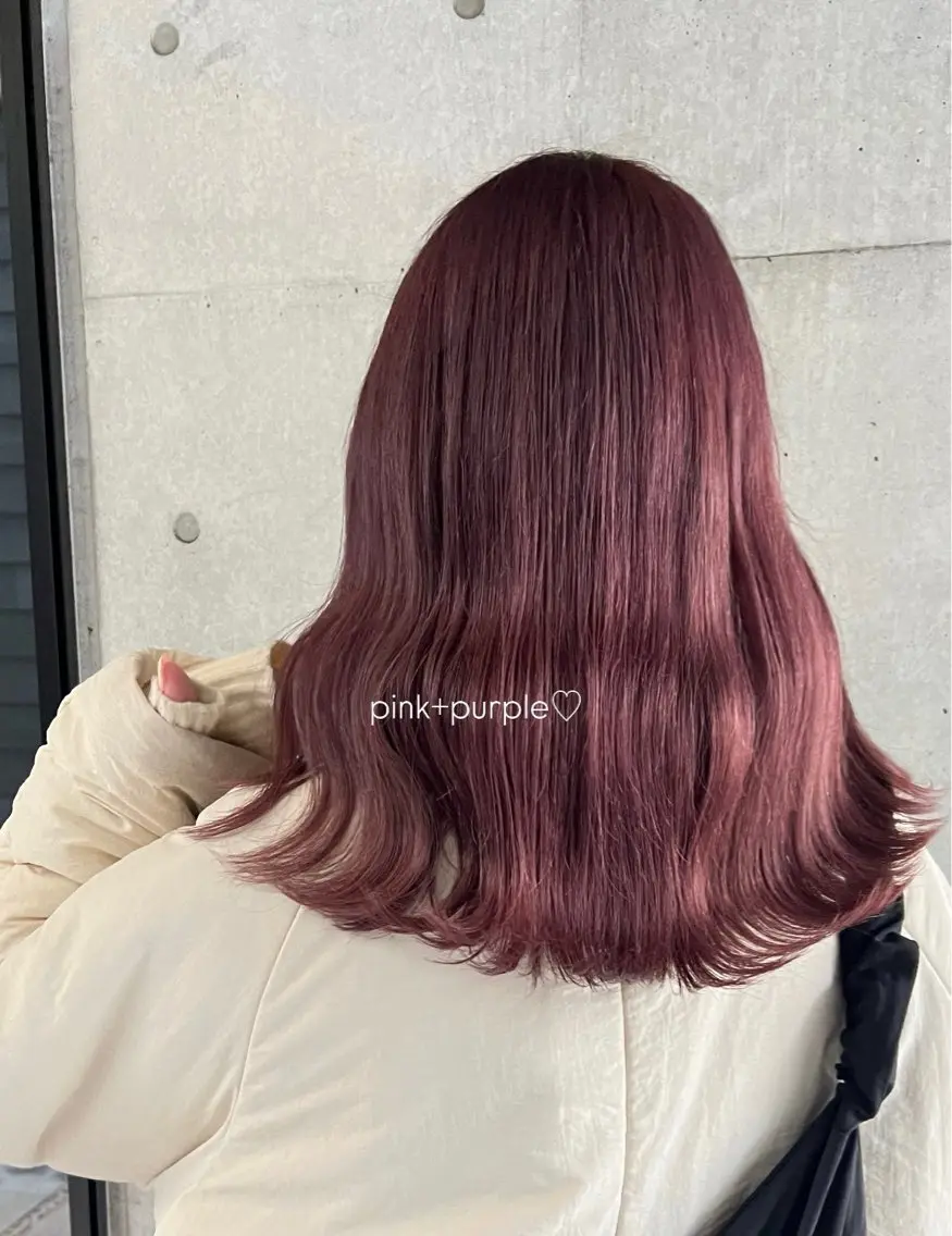 セミロング ヘアカラー トリートメント 暖色/柔らかヘア 🩰ayano♡のヘアスタイル
