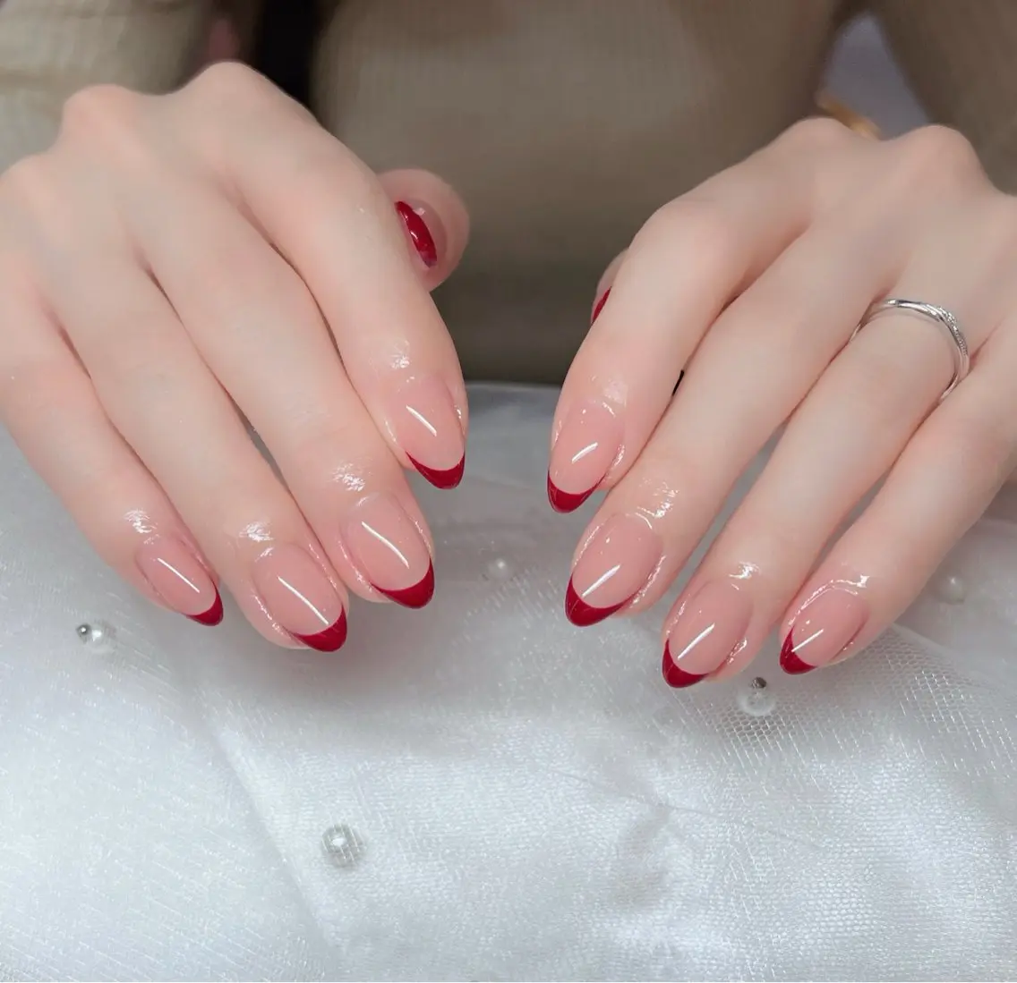 ネイル 🎀PG🩵 ネイルサロンのネイルデザイン