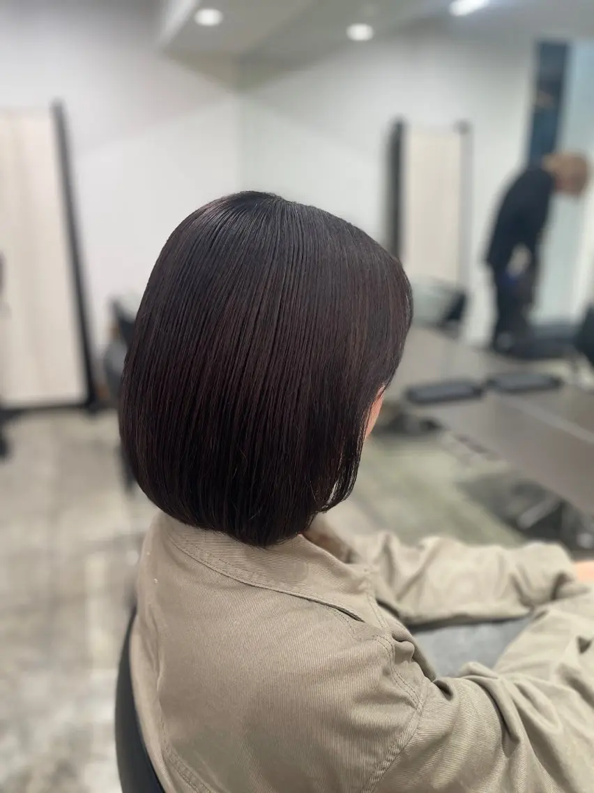 ミディアム 🤍ショート 🤍NANAMI🤍のヘアスタイル