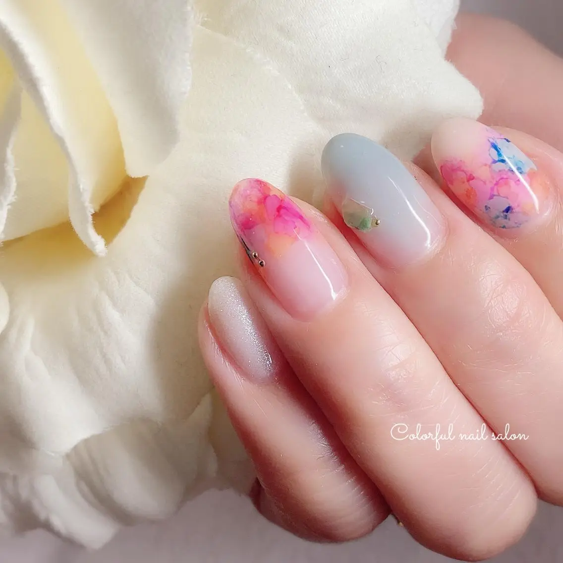 ネイル ジェルネイル Le'a nail&eyesのマツエク・マツパデザイン