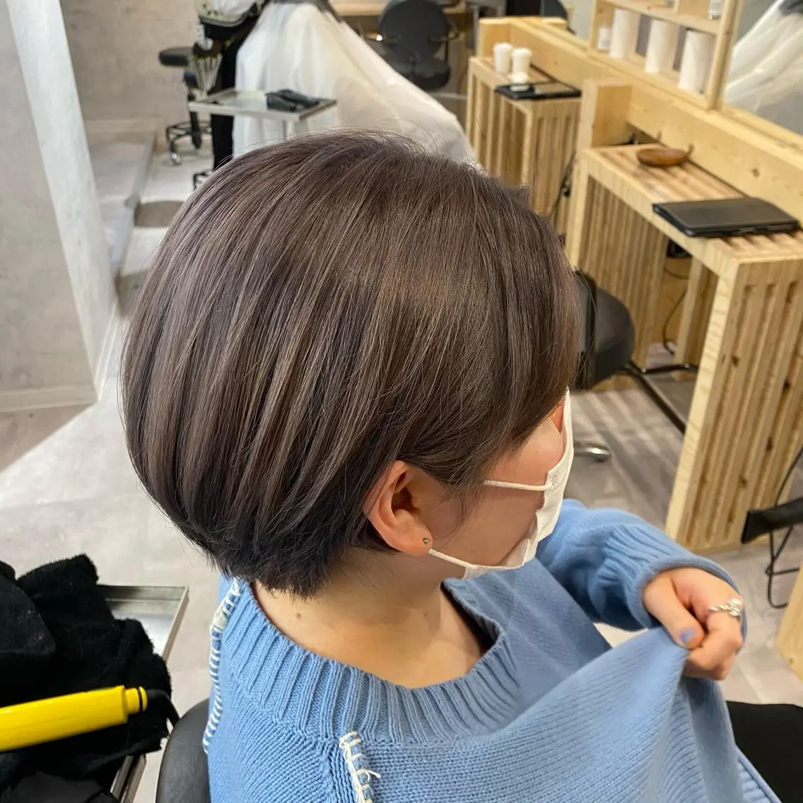 ショート カラー Sia中野新橋　店長 田中　優莉乃のヘアスタイル