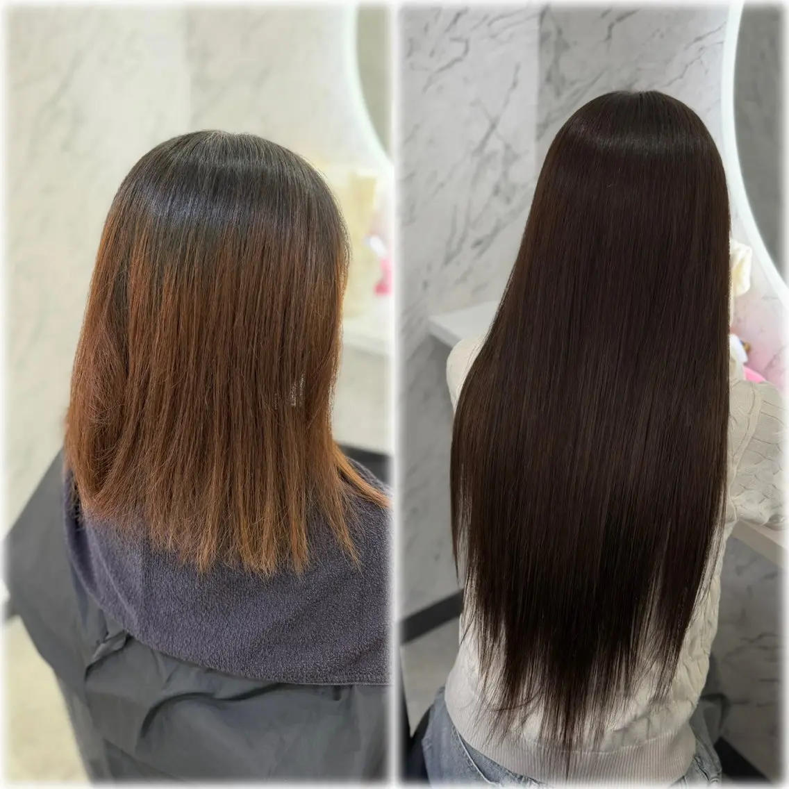 ロング カラー ヘアカラー 🫧ララモアナ nanatsu🫧のヘアスタイル