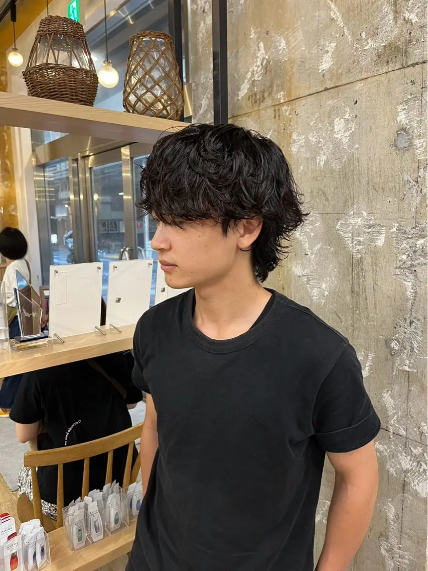 シャドウパーマの写真