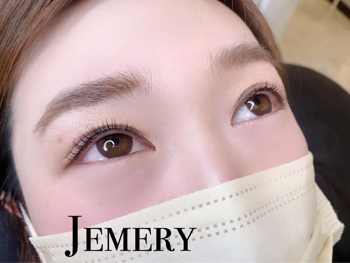 マツエク・マツパ 一重×まつ毛パーマ マツパ 💎 Jemery 💎のマツエク・マツパデザイン