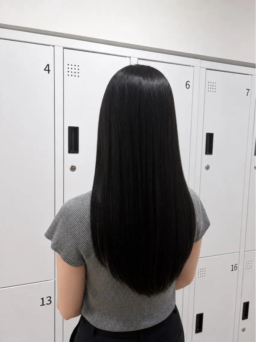 カラー 透明感カラー ヘアカラー 松本 ゆらのヘアスタイル