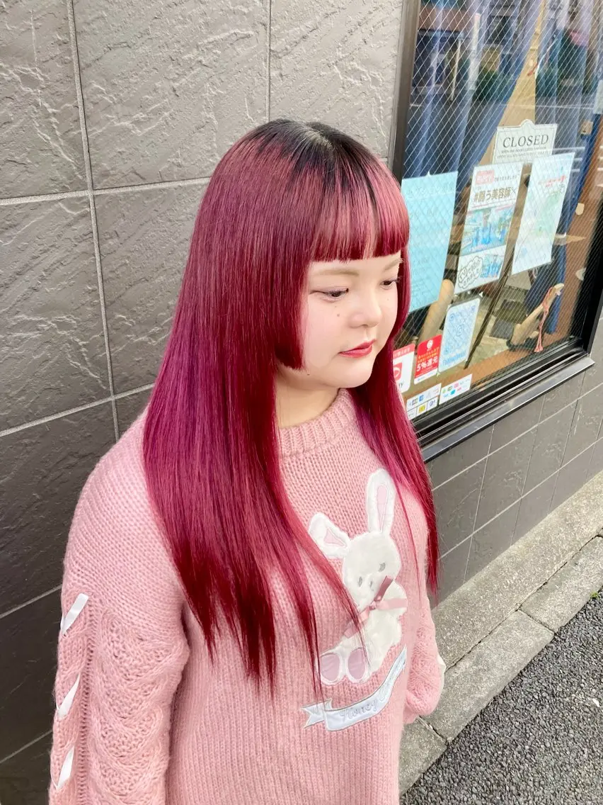 ロング 田牧 みゆきのヘアスタイル