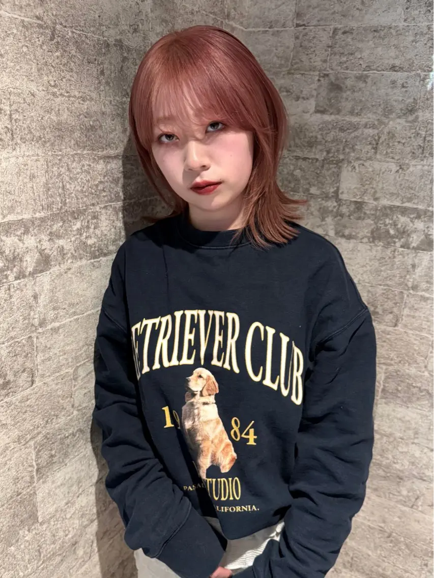 ミディアム カラー カット ヘアカラー トリートメント mai / linoah˚✧のヘアスタイル