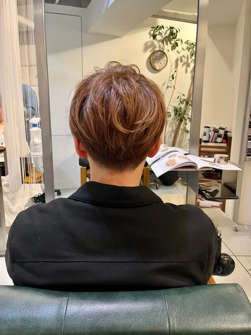 メンズ 加藤 麻美のヘアスタイル
