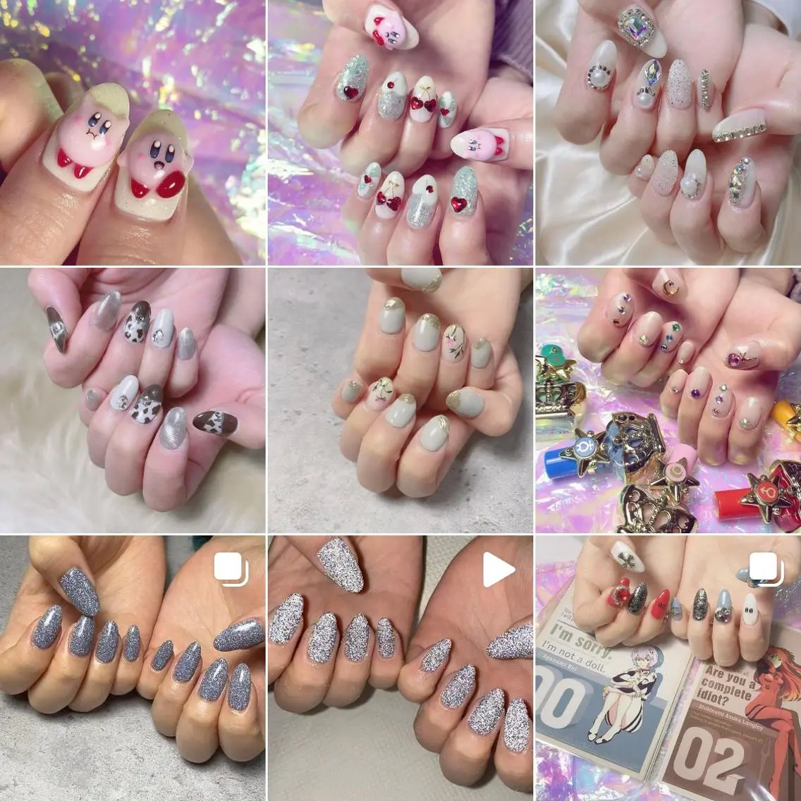 ネイル 渋谷／チップ長さ出し 👑アプレgel-xのネイルデザイン
