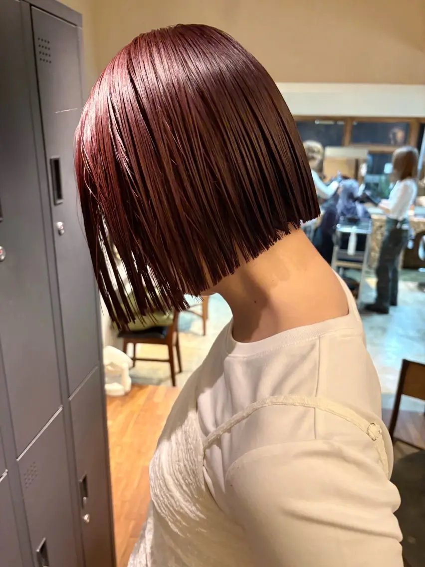 カラー ヘアカラー カラーモデル募集 ササオカヒナタのヘアスタイル