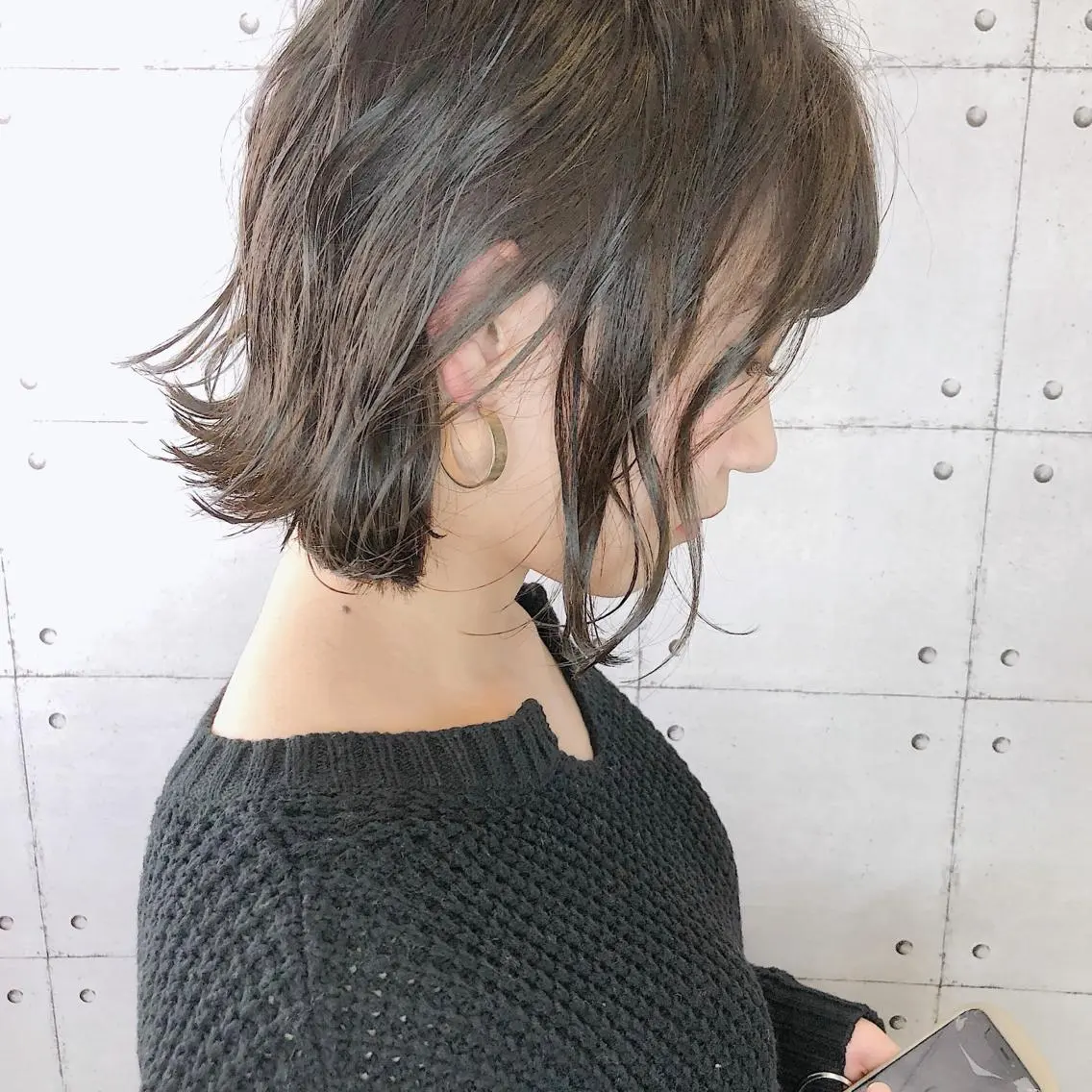 ショート カラー ボブ 髪質改善 縮毛矯正 トリートメント 酸熱トリートメント 美髪専門サロン kazuのヘアスタイル