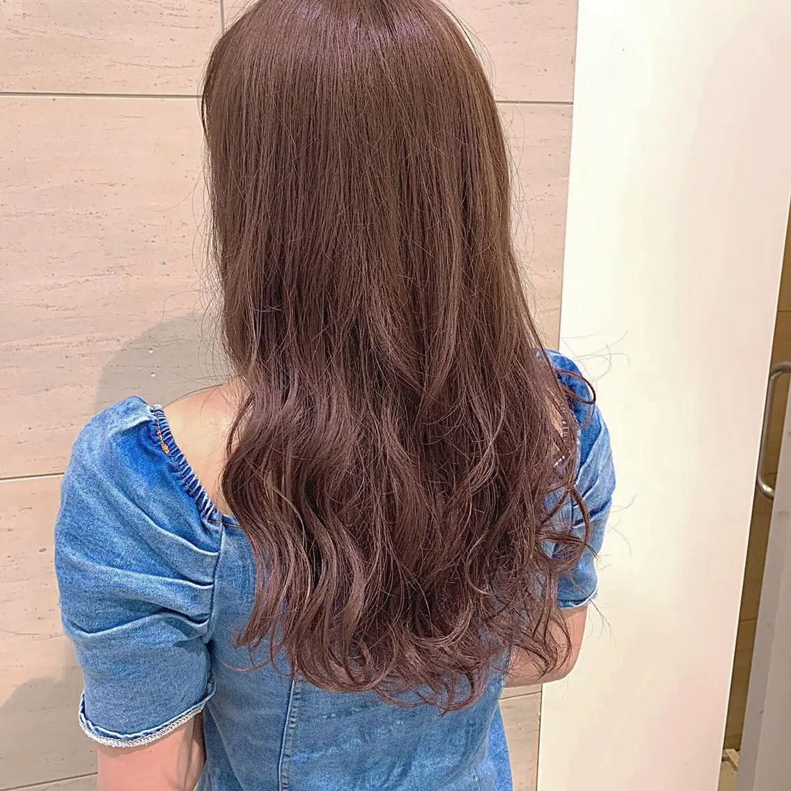 セミロング カット ヘアカラー トリートメント 髪質改善/shuki 韓国/代表取締役のヘアスタイル