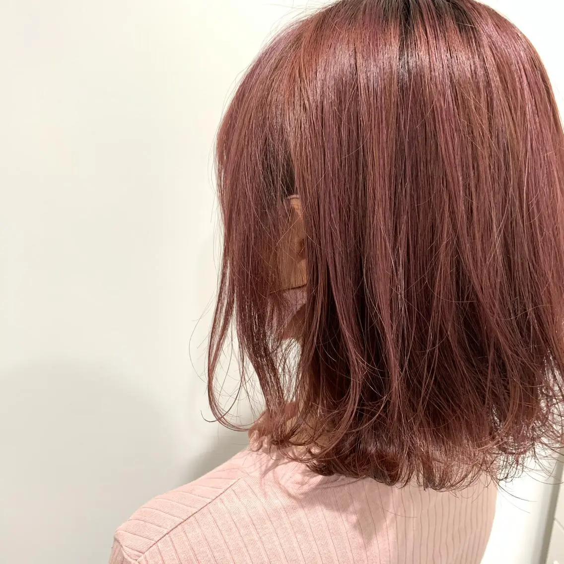 セミロング カラー 赤み消しカラー 🍀JUNKIのヘアスタイル